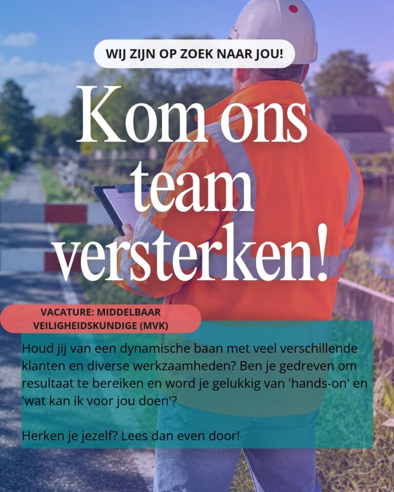 Veiligheidsconcept MCM - Vacature MVK - Woerden
